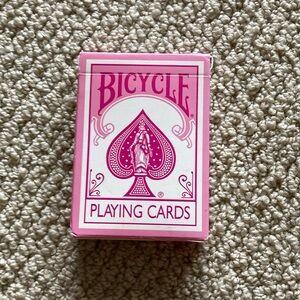 Bicycle Playing Cards Hot Pink Deck Like New in Box Neon Barbiecore Game Set